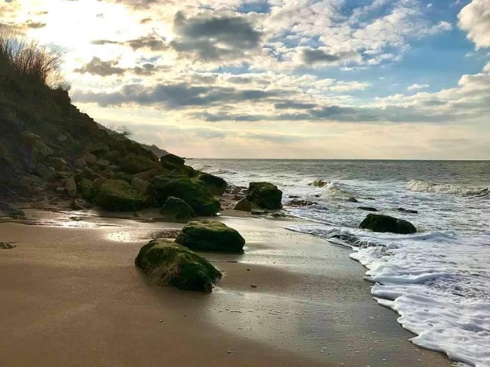 2 Chambres, 50M Centre Ville Plage, Jardin Wifi Villers-sur-Mer Dış mekan fotoğraf